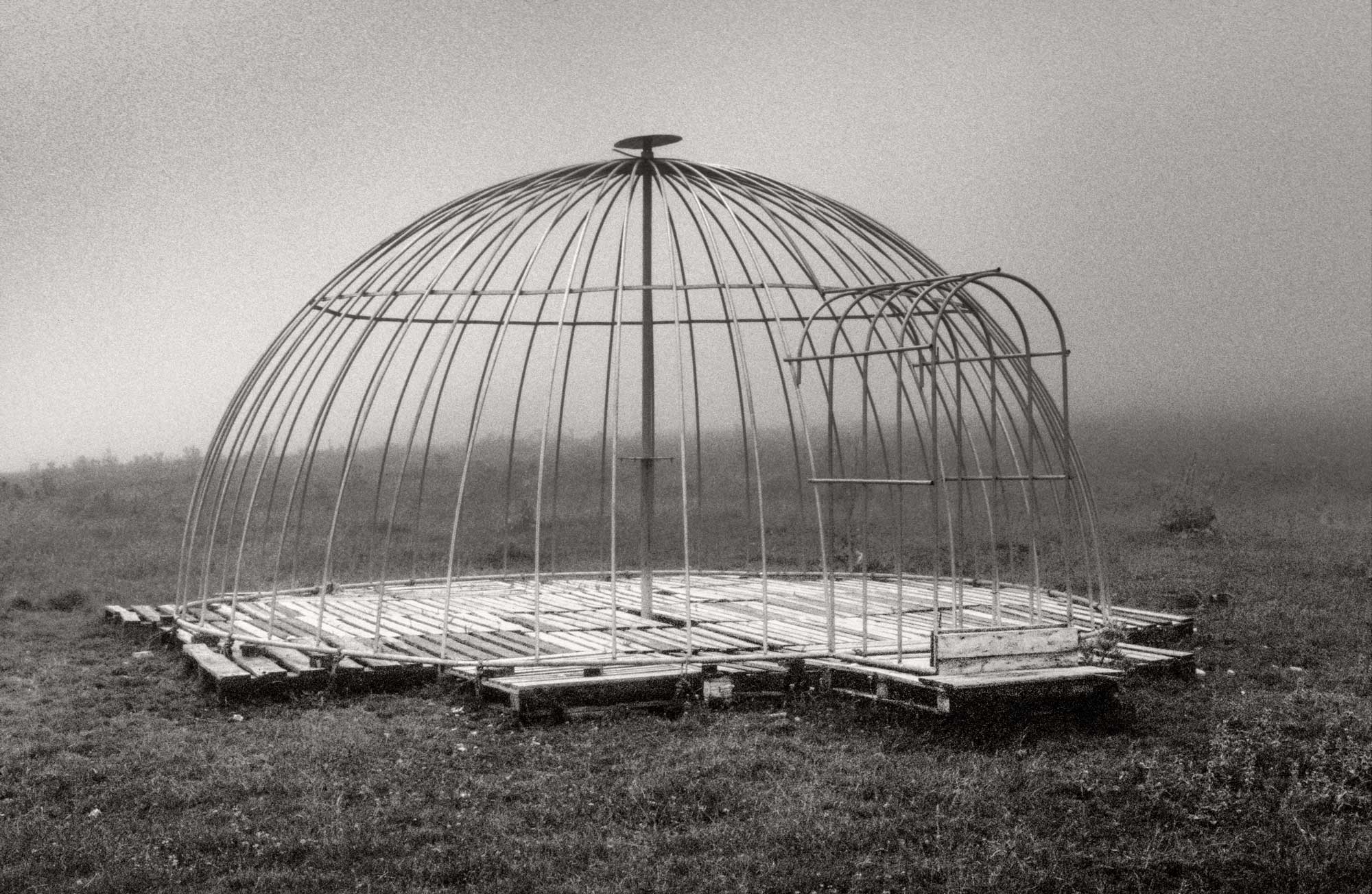 Cage, photographie présentée lors du Sepia Imaginarium de Bruno D'Alimonte