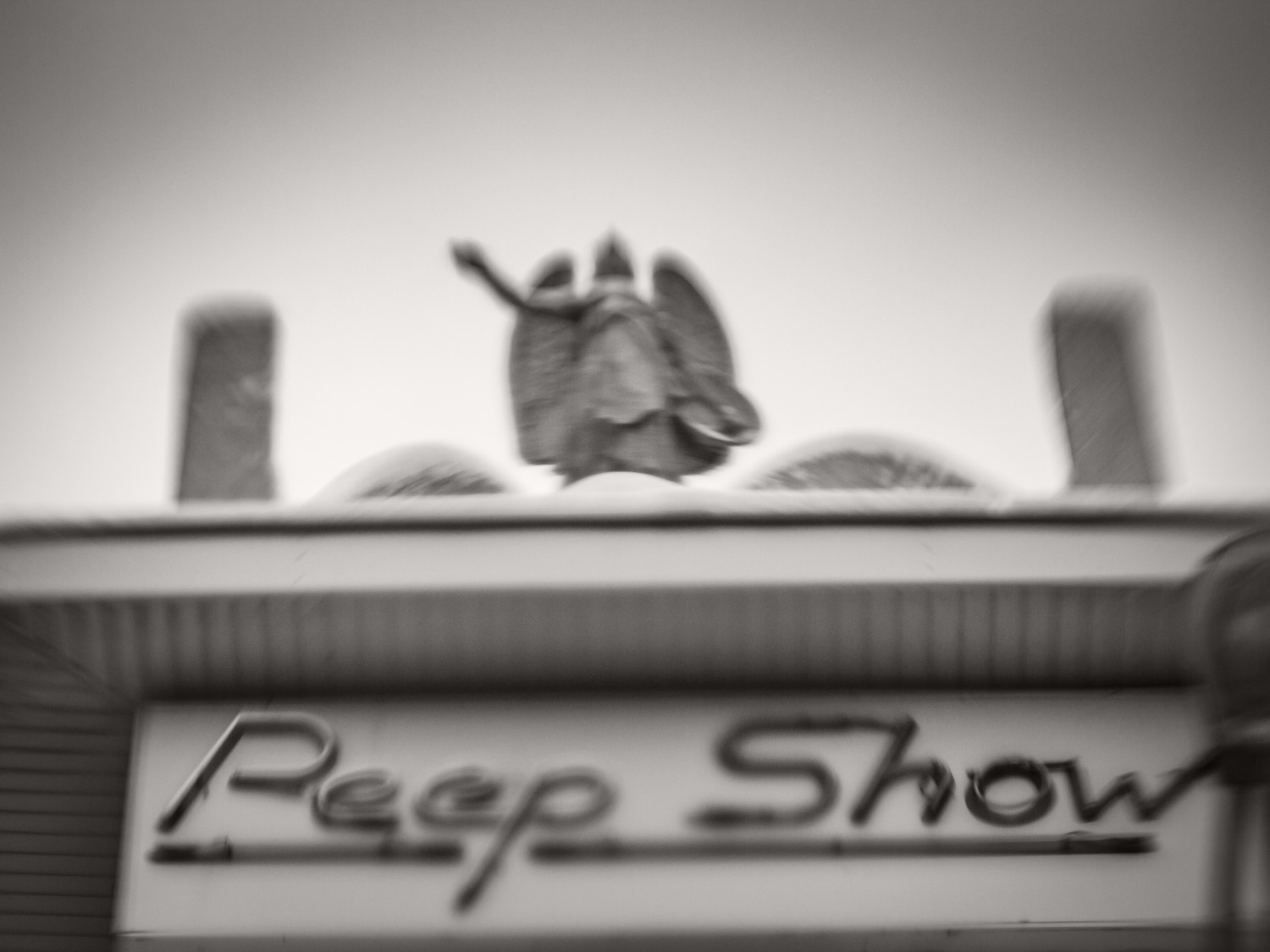 Peep -Show, photographie présentée lors du Sepia Imaginarium de Bruno D'Alimonte
